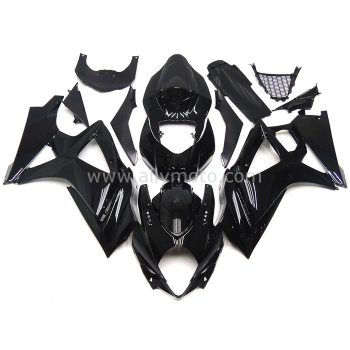 0395 Fairing Suzuki GSXR1000 K7 07 08 2007 2008 Gloss Black 0395 Fairing Suzuki GSXR1000 K7 07 08 2007 2008 Gloss Black